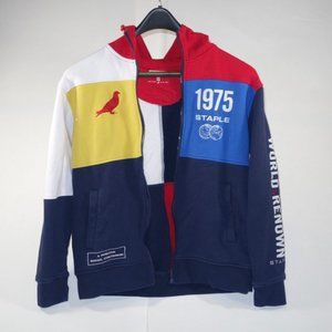 VINTAGE MULTICOLORED LOGO JACKET - SMALL